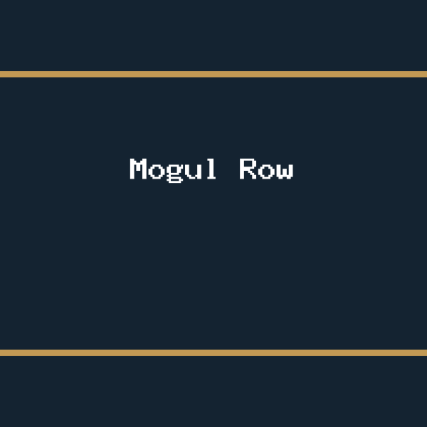 Mogul Row editorial image
